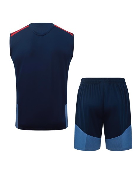 Ensemble de survêtement d'entraînement bleu roi Bayern Munich saison 26/27 (haut + short)