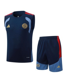 Ensemble de survêtement d'entraînement bleu roi Bayern Munich saison 26/27 (haut + short)