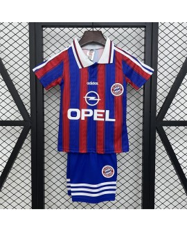 Maillot domicile rétro Bayern Munich 95/97 (maillot + short) - Enfant