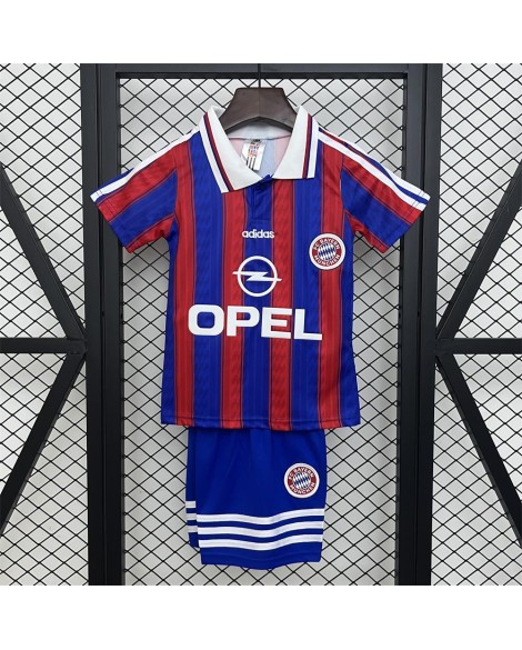 Maillot domicile rétro Bayern Munich 95/97 (maillot + short) - Enfant