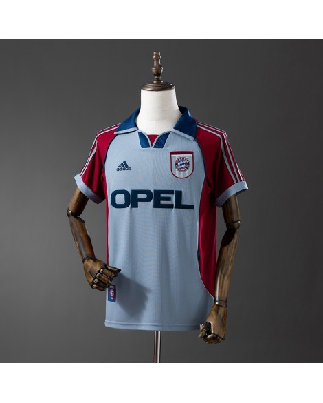 Maillot extérieur du Bayern Munich rétro 1998/99 Maillot extérieur du Bayern Munich rétro 1998/99