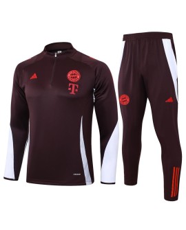 Uniforme D'entraînement Du Bayern Munich 2425-Rouge Marron