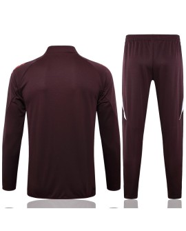 Bayern Munich Veste Training Wear 2425-Rouge Marron