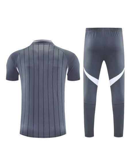 Maillot d'entraînement à manches courtes Bayern Munich POLO 2526 - Gris foncé