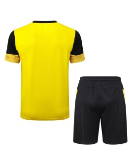 Borussia Dortmund Survêtement d'entraînement jaune à manches courtes 2025/26