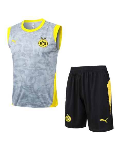 Borussia Dortmund Survêtement d'entraînement gris clair 2025/26