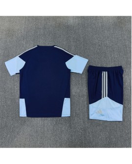 Ajax Tenue d'entraînement bleu roi saison 26/27 (maillot + short) - Enfant