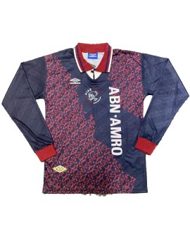 Maillot de football rétro à manches longues Ajax 1995/96 Maillot de football rétro à manches longues Ajax 1995/96