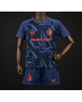 Deuxième maillot extérieur du Feyenoord pour la saison 2026/27( Maillot et Short) - Enfant