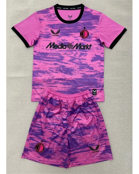 Maillot de Gardien Feyenoord 2026/27( Maillot et Short) - Enfant