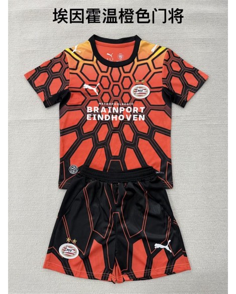 Eindhoven Tenue de gardien orange saison 26/27 (maillot + short)