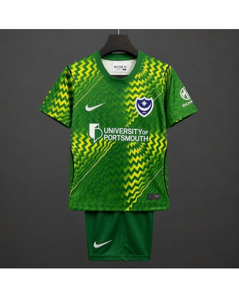 2026/27 Portsmouth Maillot de gardien de but - Maillot et Short - Enfant 2026/27 Portsmouth Maillot de gardien de but - Maillot et Short - Enfant