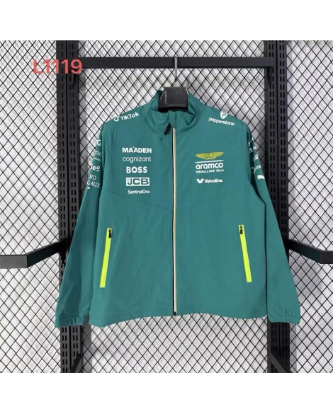 Combinaison de course Aston Martin Lake Green