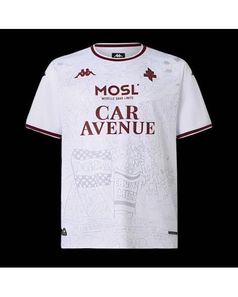 Maillot extérieur du Metz pour la saison 2025/26