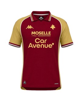 Maillot Kombat Pro adulte domicile grenat FC Metz saison 26/27, précommande expédition 8 à 17 jours, cadeau offert à toute commande