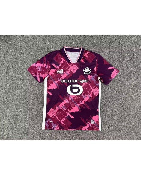 Troisième maillot extérieur de Lille pour la saison 25/26 (violet)