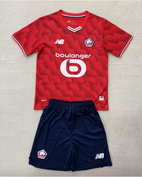 Maillot domicile LOSC Lille 25/26 (Maillot + Short) Maillot domicile LOSC Lille 25/26 (Maillot + Short)