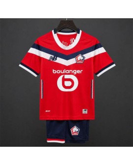 Lille OSC Tenue domicile rouge saison 26/27 - Enfant