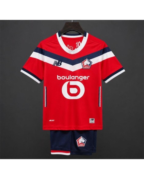 Lille OSC Tenue domicile rouge saison 26/27 - Enfant