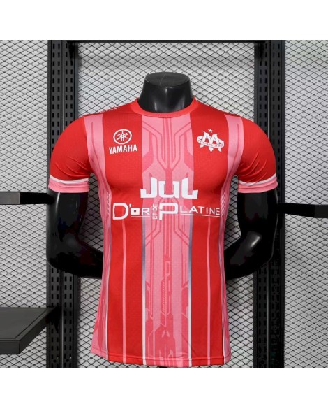 Men’s Olympique Marseille 2025/26 Red Jersey -Player