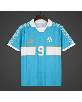 Maillot rétro édition spéciale OM saison 2025/26 – Numéro 9
