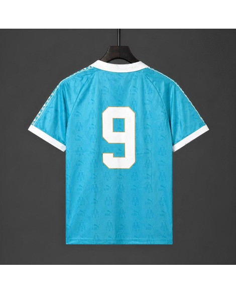 Maillot rétro édition spéciale OM saison 2025/26 – Numéro 9