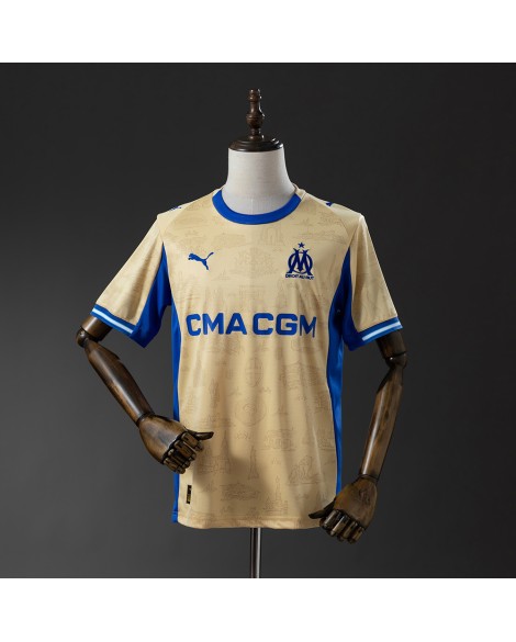 Troisième maillot extérieur de Marseille 25/26 Troisième maillot extérieur de Marseille 25/26
