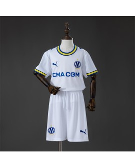 Maillot domicile Marseille 2026/27（Maillot+Short）- Enfant