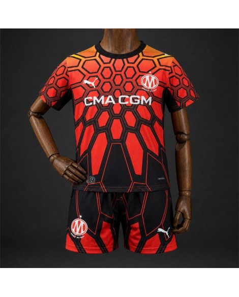 Maillot de gardien orange de l'Olympique de Marseille, saison 2026/27 - Enfant
