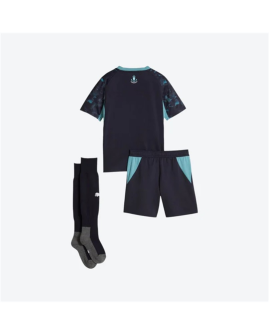 Tenue extérieure Olympique de Marseille 2026/27 – Enfant (Maillot + Short + Chaussettes)