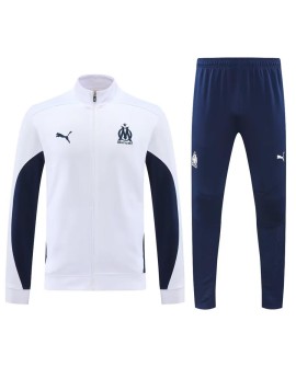 Veste d'entraînement Marseille 2425-Blanc