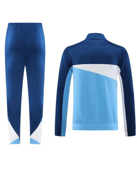Ensemble Entraînement Marseille (Veste+Pantalon) Bleu 2024/25