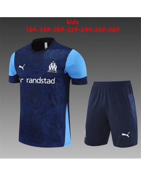 Tenue d'entraînement de l'Olympique de Marseille pour la saison 2025/26 - Enfant Tenue d'entraînement de l'Olympique de Marseille pour la saison 2025/26 - Enfant
