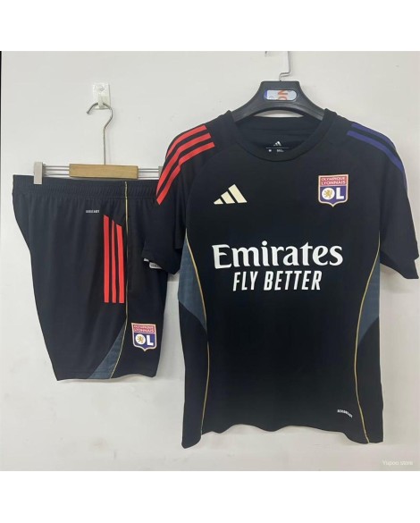 Maillot d'entraînement Lyon 25/26 - Noir