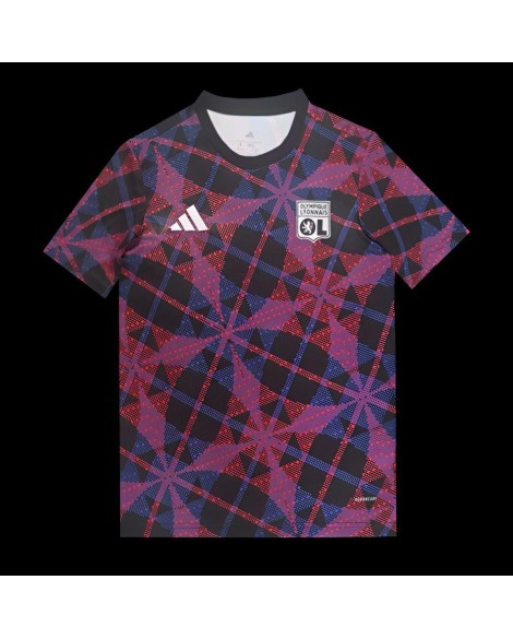 Maillot d'entraînement rouge de Lyon saison 25-26