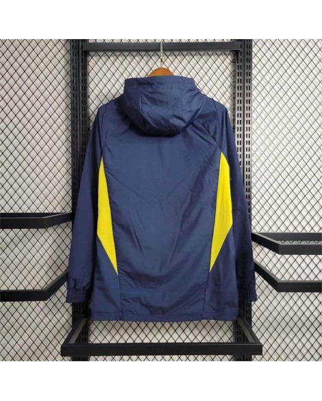 Veste coupe-vent Lyon 2025/26 - Bleu