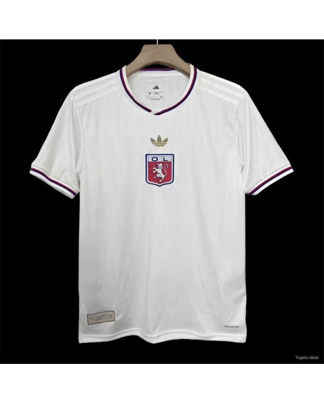Maillot Anniversaire Olympique Lyonnais 25/26 - Blanc