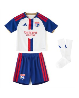 Maillot domicile de Lyon 2026/27(maillot, short et chaussettes) - Enfant