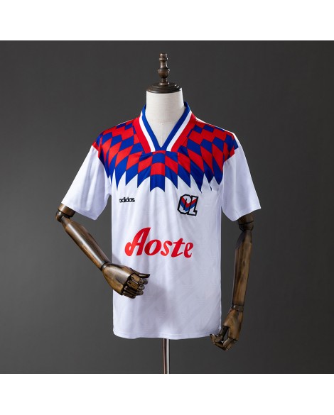 Maillot rétro domicile de l'Olympique de Lyon 1995/96
