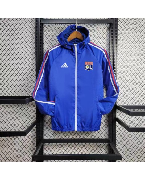 Veste coupe-vent Lyon 2025/26 - Bleu