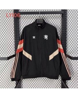 Veste coupe-vent Lyon 26/27 - Noir
