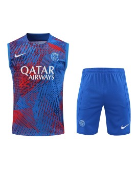 Kit Maillot d'Entraînement PSG 2022/23 (Gilet+Short)