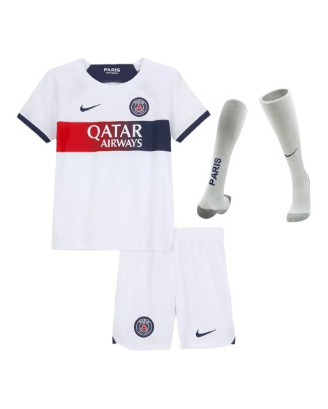 Maillot PSG Jeune Kit Complet 2023/24 Extérieur