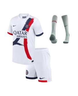 Maillot Extérieur PSG 2025-26 Pour Enfants (Maillot + Short + Chaussettes)