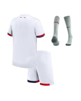 Maillot Extérieur PSG 2025-26 Pour Enfants (Maillot + Short + Chaussettes)