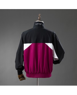 Coupe-vent PSG Collaboration - Noir et violet psychédélique