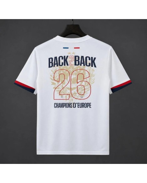 Maillot extérieur Stadium PSG Nike 2025-26 – Impression Champions d'Europe 2026