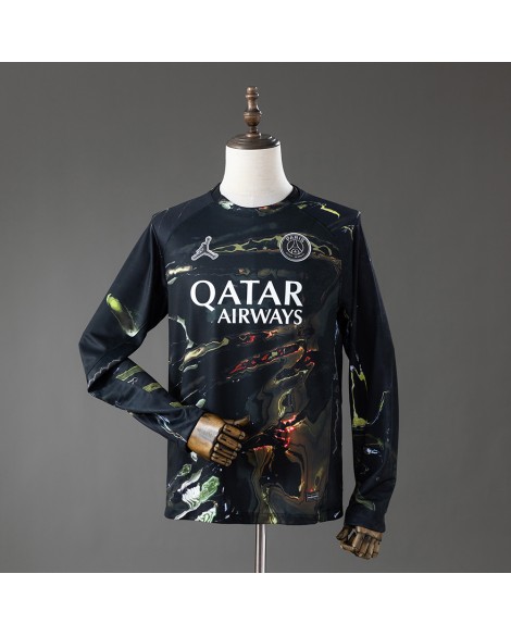 Maillot PSG Jordan Night Edition Stadium 25/26 à manches longues