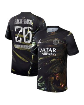Maillot Stadium édition spéciale nuit Jordan PSG 2025-26 – impression Champions d’Europe 2026