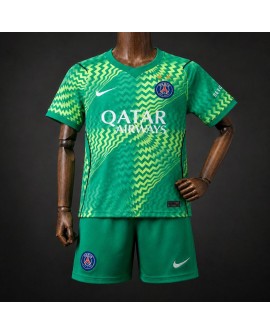 2026/27 PSG Maillot de gardien de but – Enfantt -Version deux étoiles